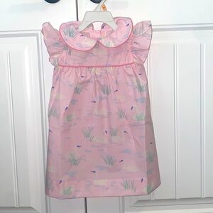 Beaufort Bonnet company pink swan dress 2T